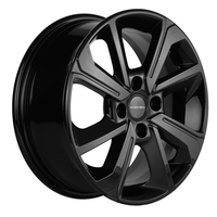 Khomen KHW1501 Black 4*100 6xR15 ET40 DIA60.1