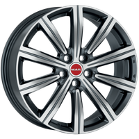 Mak Birmingham Gunmetal Mirror Face 5*112 8xR19 ET28 DIA66.45